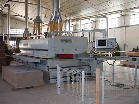 Machine d'angle — Nos installations