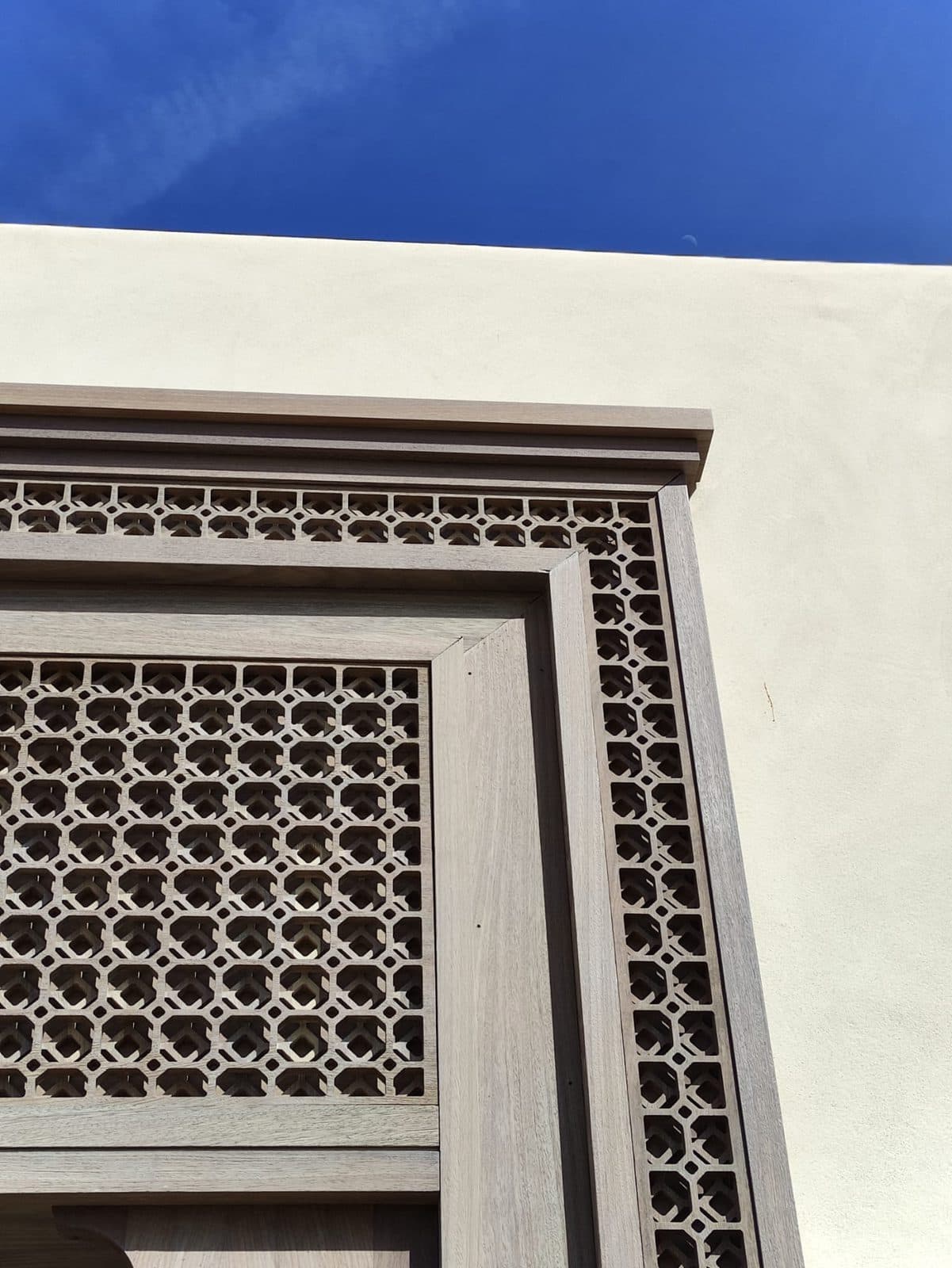 Wooden lattice